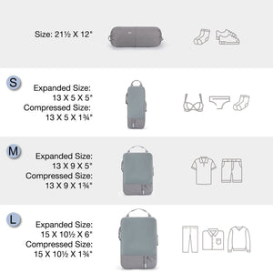 Cubes d'emballage à compression Bagsmart 