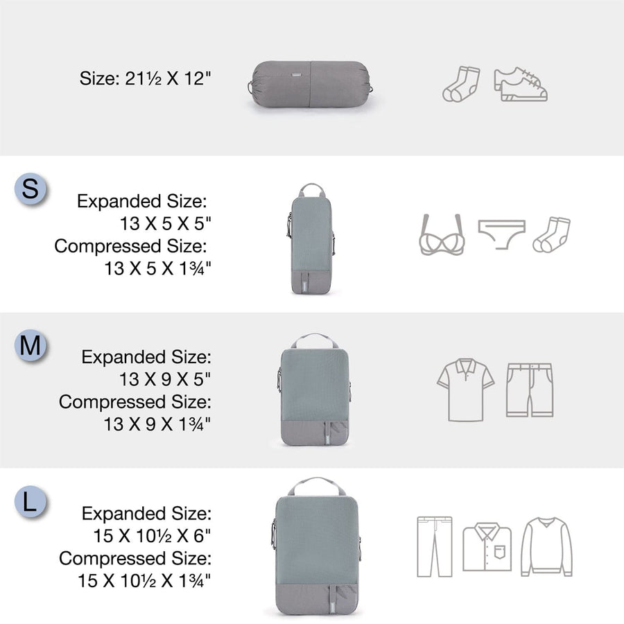 Bagsmart Compression Packing Cubes