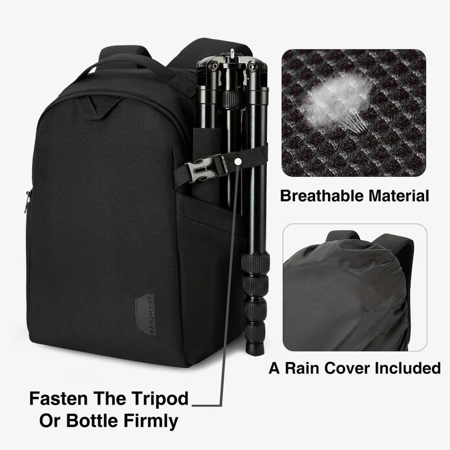 Anti-Theft Waterproof Camera Case Laptop Bag - BAGSMART