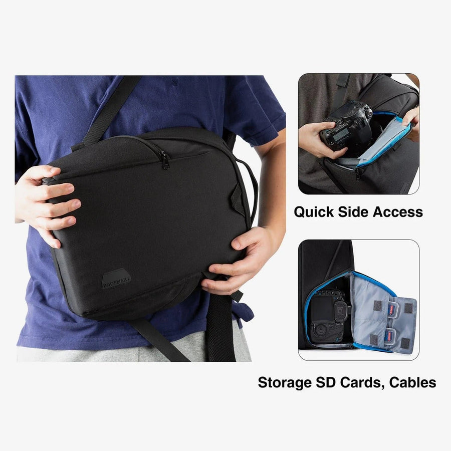 Anti-Theft Waterproof Camera Case Laptop Bag - BAGSMART