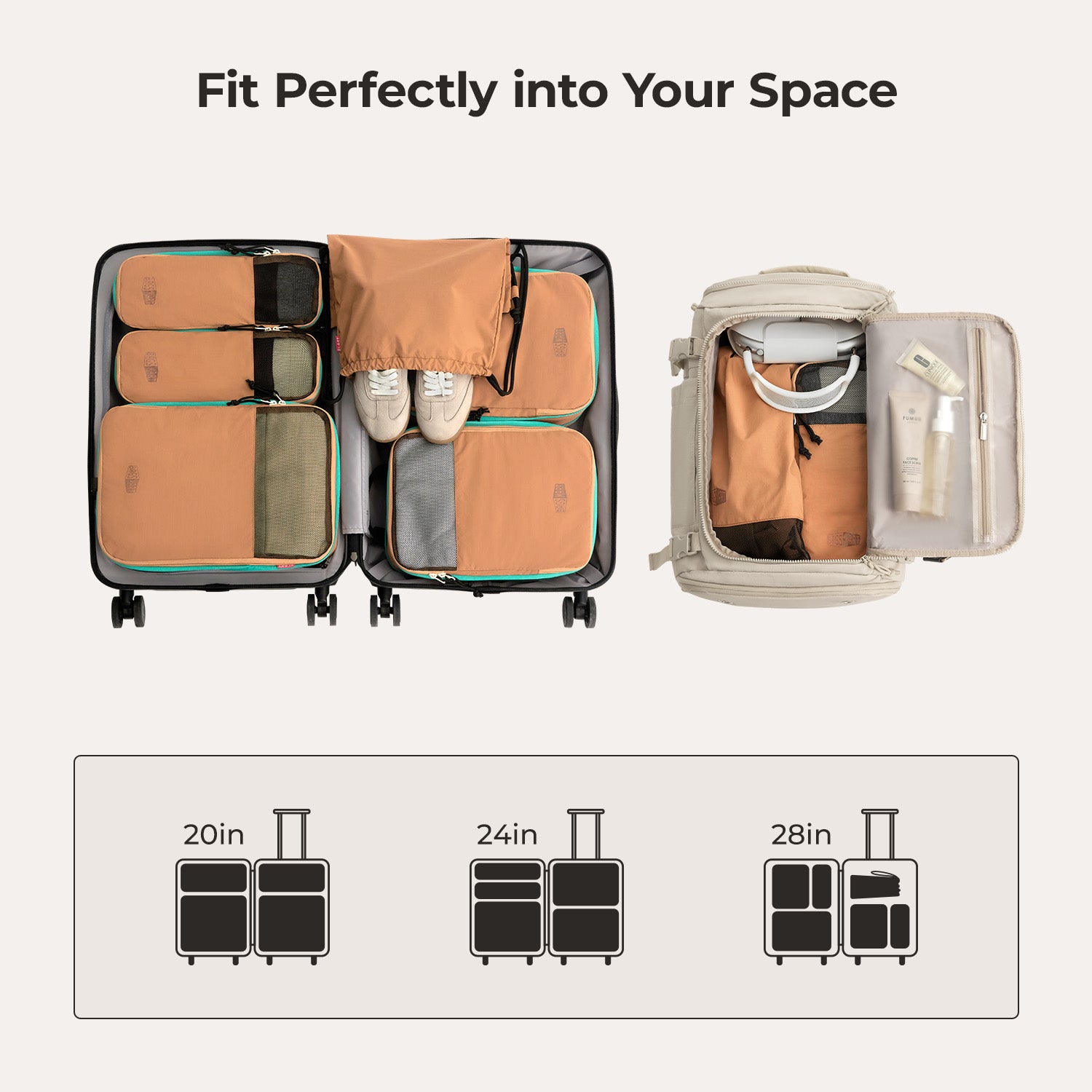 Blast Packing Cubes