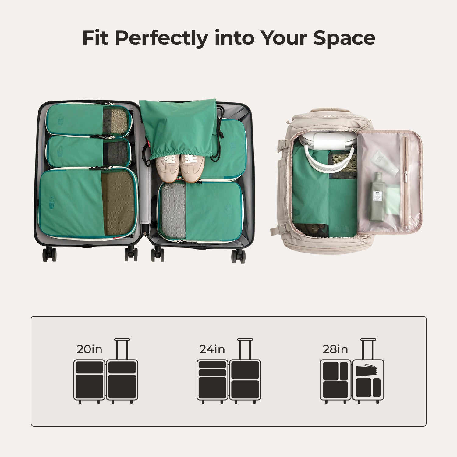 Blast Packing Cubes