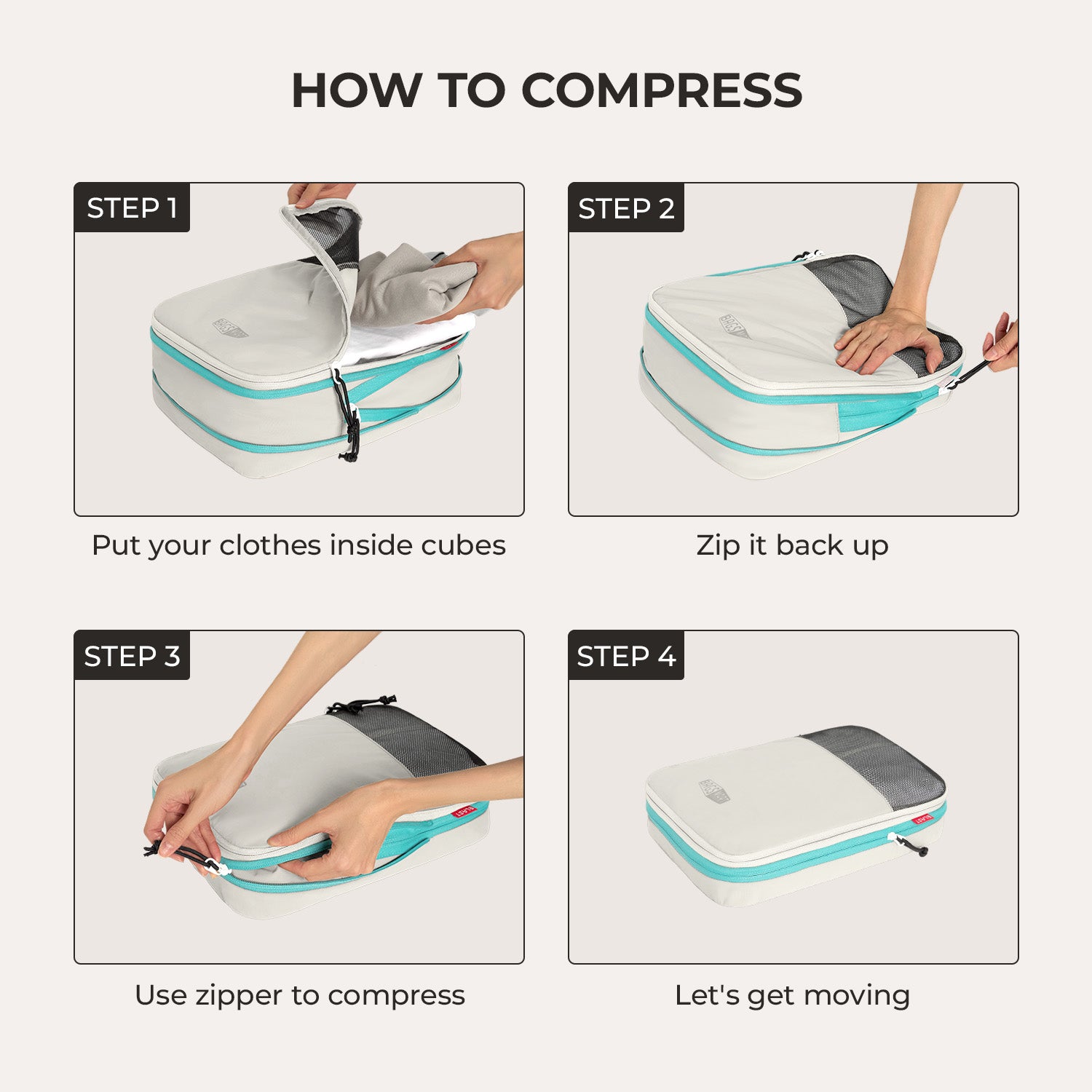 Blast Packing Cubes