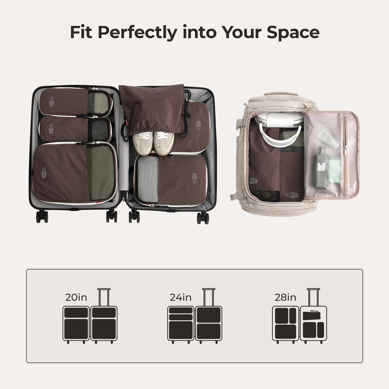 Blast Packing Cubes