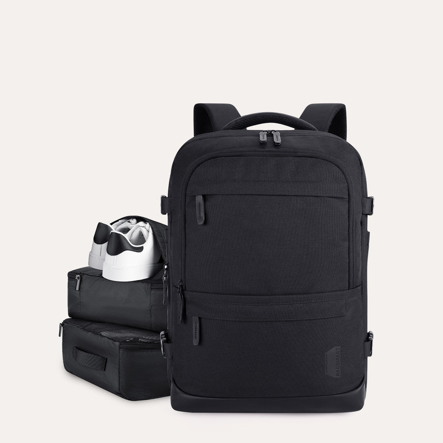 Expandable Carry On Backpack: 40L Travel Backpack for Business Trips EU.BAGSMART Expandable Carry On Backpack: 40L Travel Backpack for Business Trips EU.BAGSMART