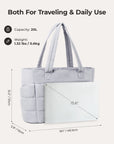 The Bubble 20L Puffy 15.6" Laptop Work Tote