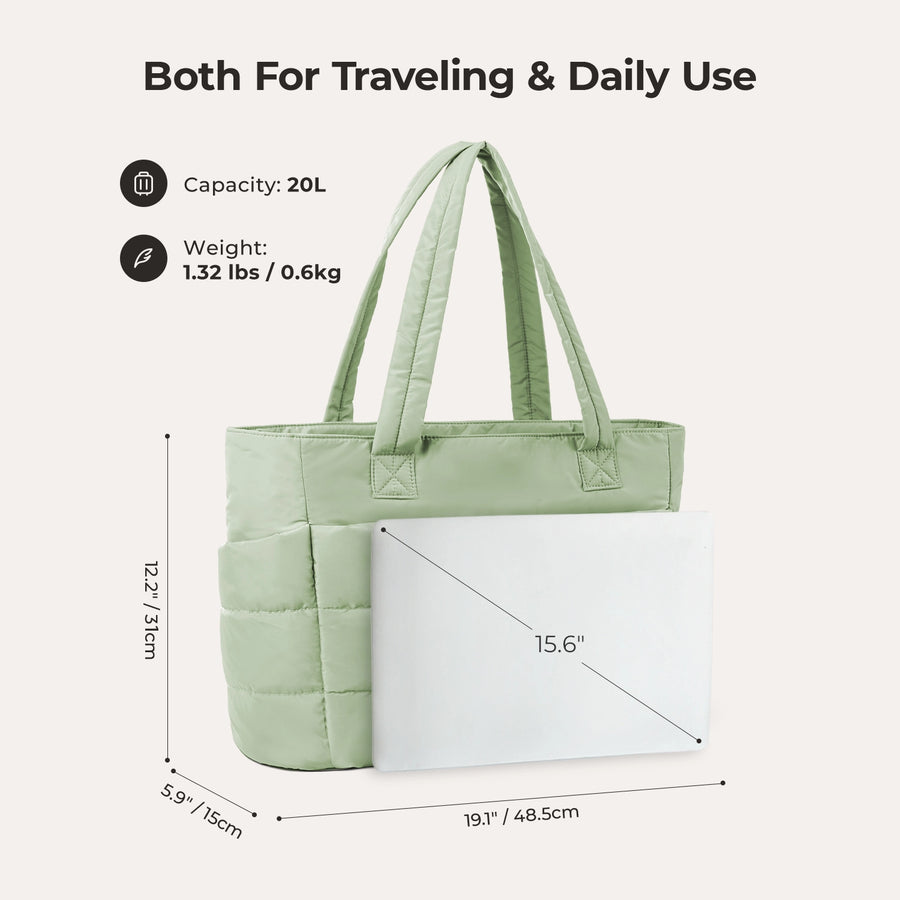 The Bubble 20L Puffy 15.6" Laptop Work Tote