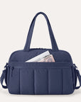 Puffy Water-Resistant Gym & Travel Duffle Bag