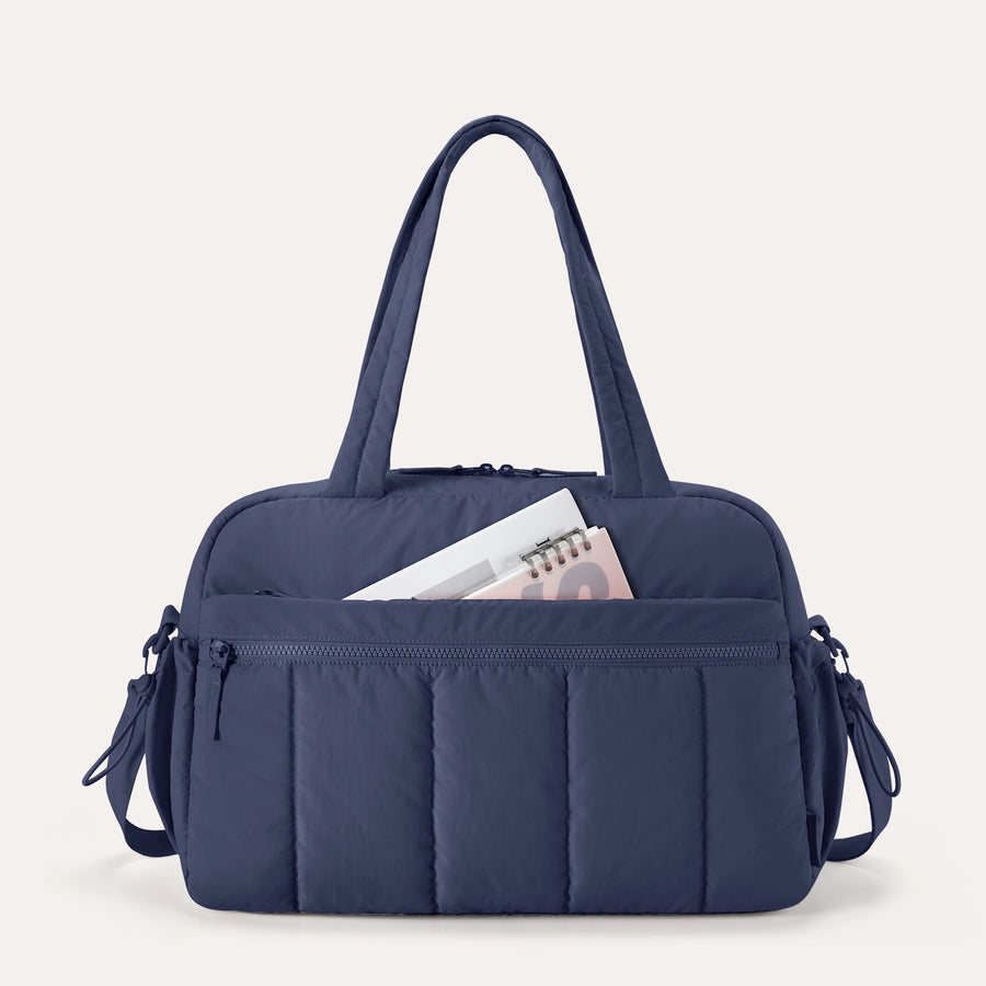 Puffy Water-Resistant Gym & Travel Duffle Bag
