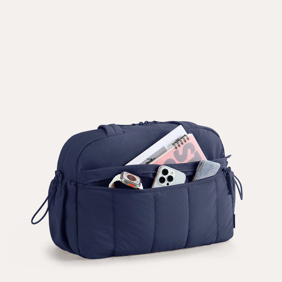Puffy Water-Resistant Gym & Travel Duffle Bag
