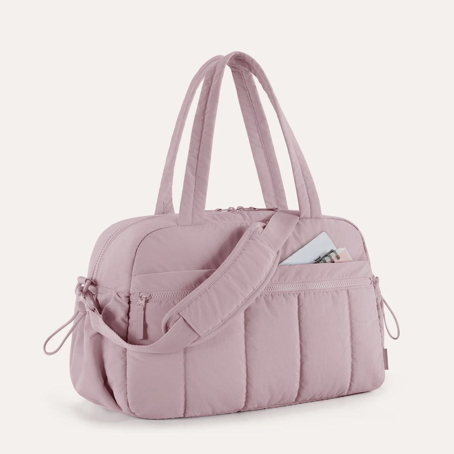 Puffy Water-Resistant Gym & Travel Duffle Bag