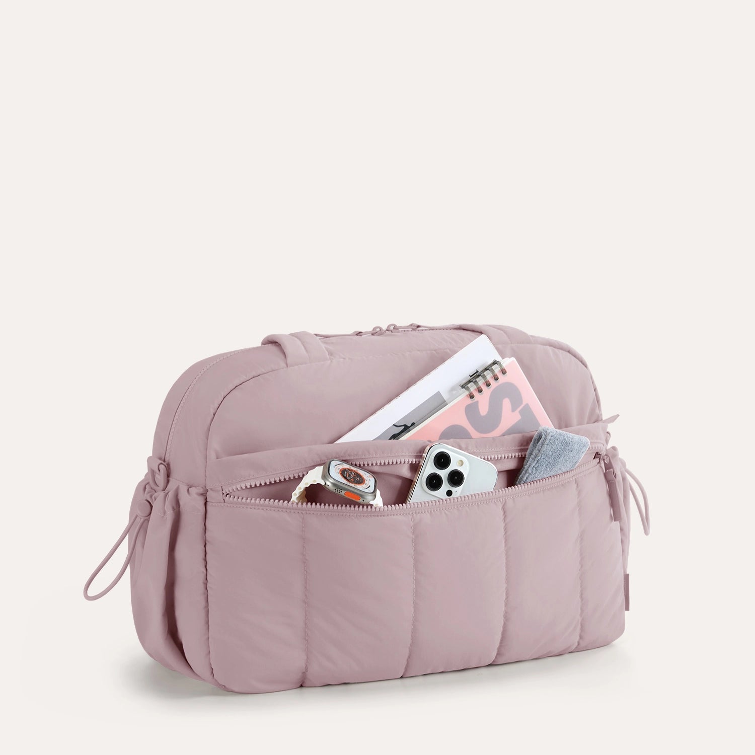 Puffy Water-Resistant Gym & Travel Duffle Bag