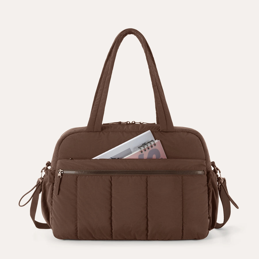 Puffy Water-Resistant Gym & Travel Duffle Bag