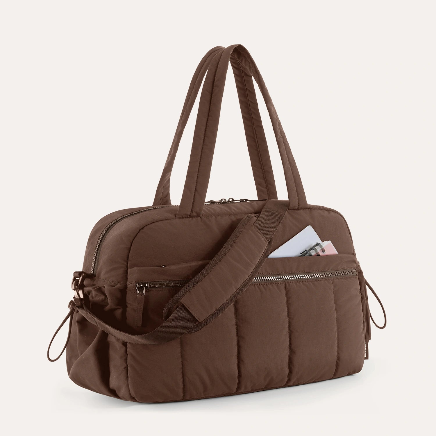 Puffy Water-Resistant Gym & Travel Duffle Bag