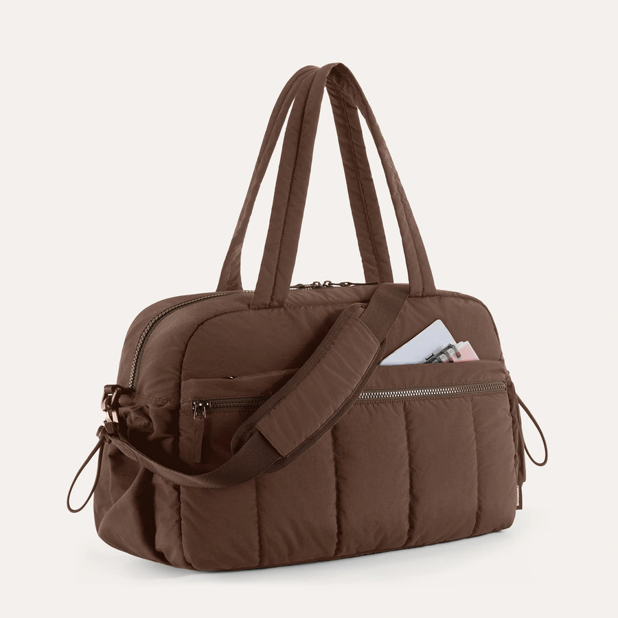 Puffy Water-Resistant Gym & Travel Duffle Bag