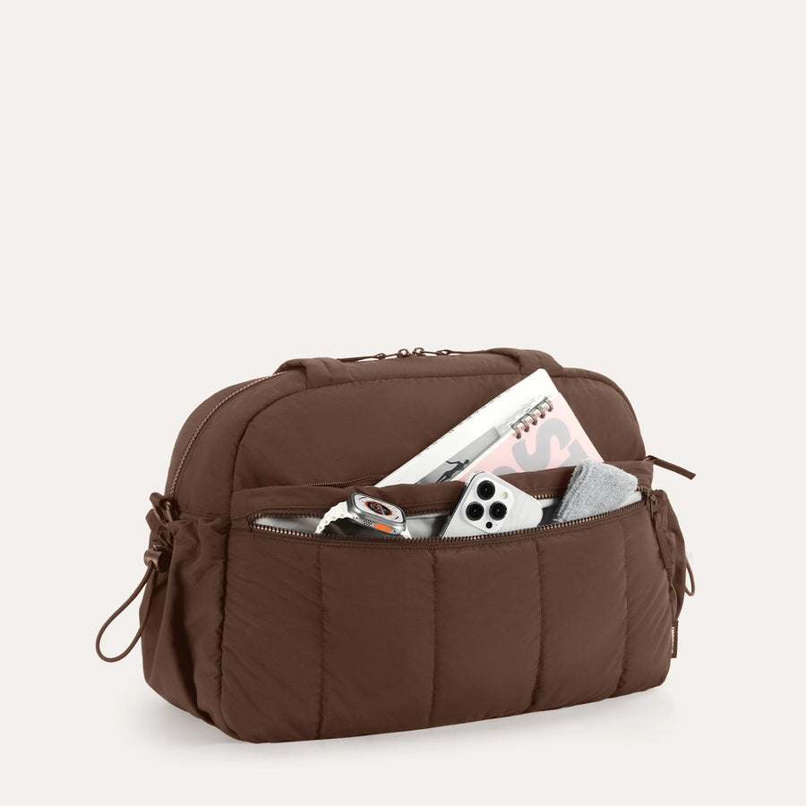Puffy Water-Resistant Gym & Travel Duffle Bag
