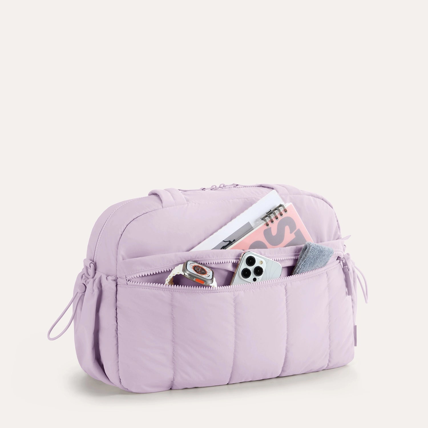 Puffy Water-Resistant Gym & Travel Duffle Bag