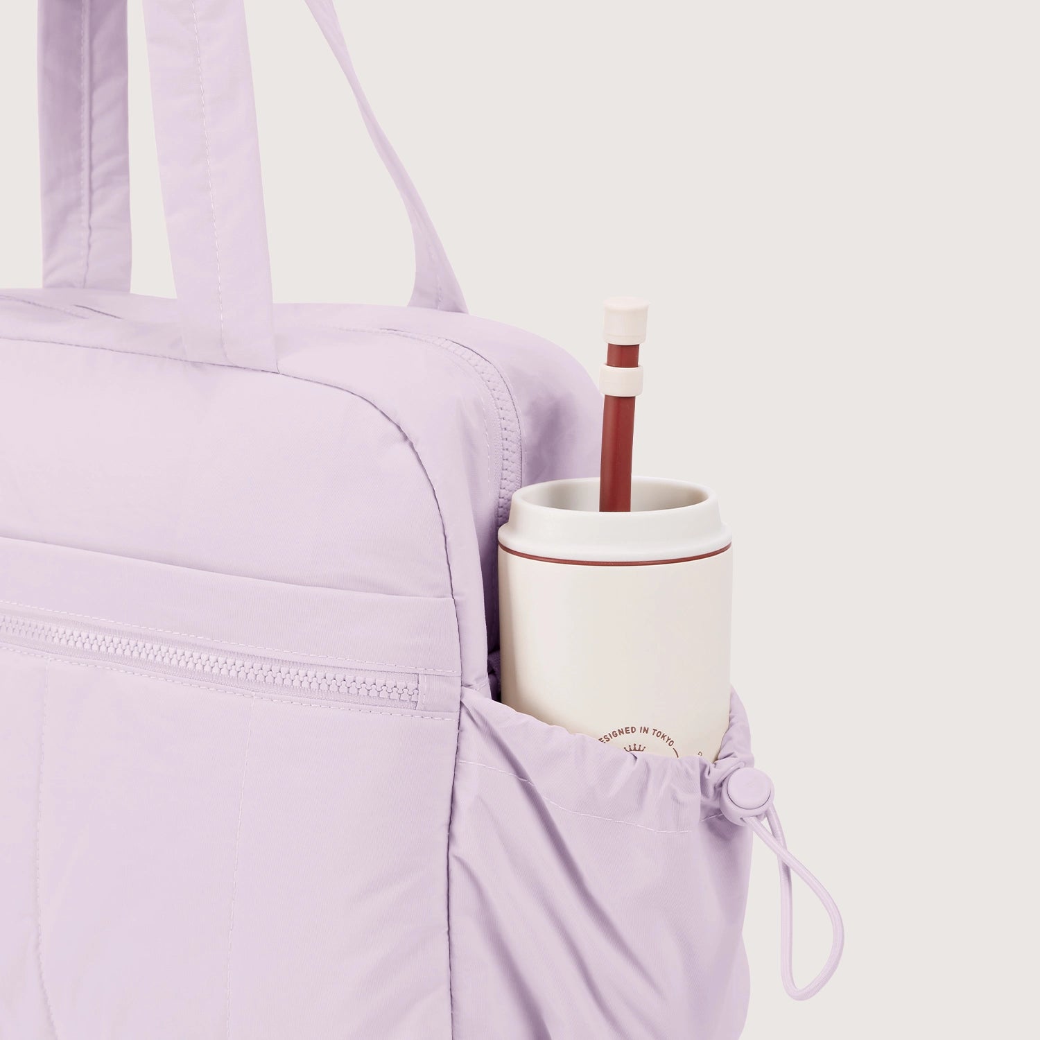 Puffy Water-Resistant Gym & Travel Duffle Bag