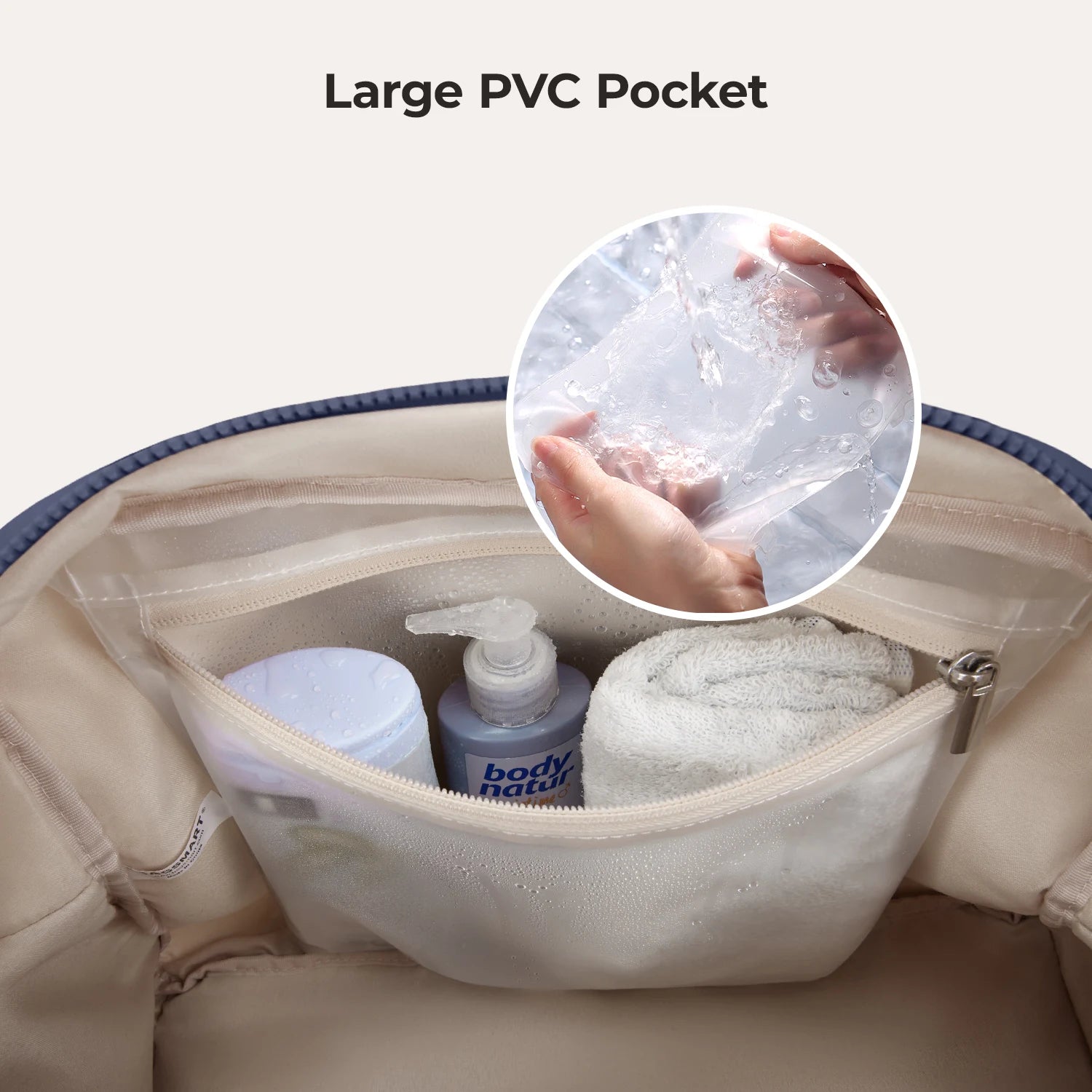 Puffy Water-Resistant Gym & Travel Duffle Bag