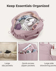 Puffy Water-Resistant Gym & Travel Duffle Bag
