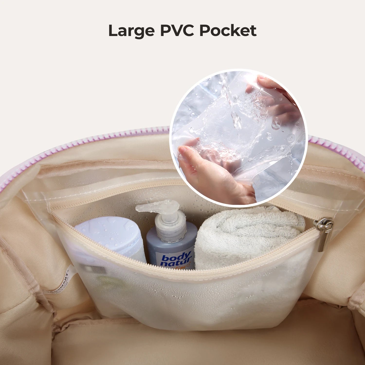 Puffy Water-Resistant Gym & Travel Duffle Bag