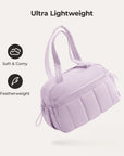 Puffy Water-Resistant Gym & Travel Duffle Bag