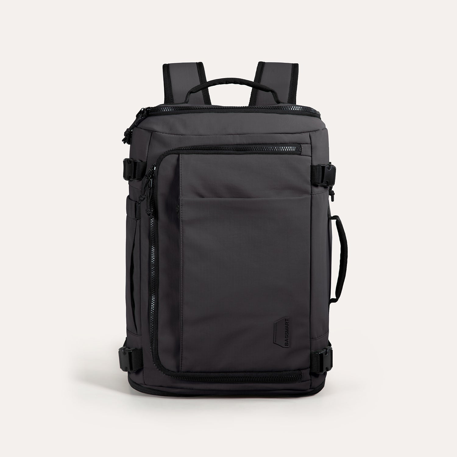 Bagsmart_Blast_Quick_Access_Carry_On_Travel_Backpack_Black