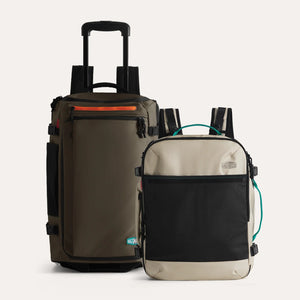 Blast40LTravelBackpackinBeigeBlast43LRollerBackpackinCedar