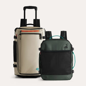 Blast40LTravelBackpackinGreenSmokeBlast43LRollerBackpackinOyster