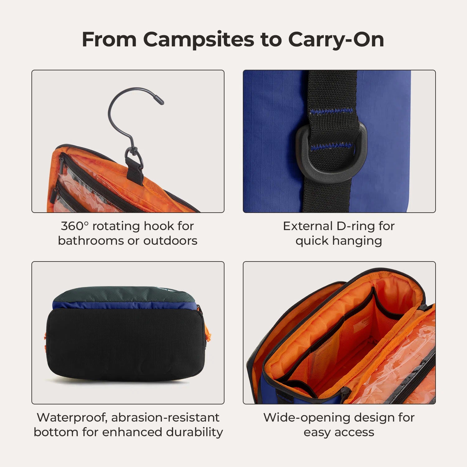 Blast 4.5L Hanging Toiletry Bag