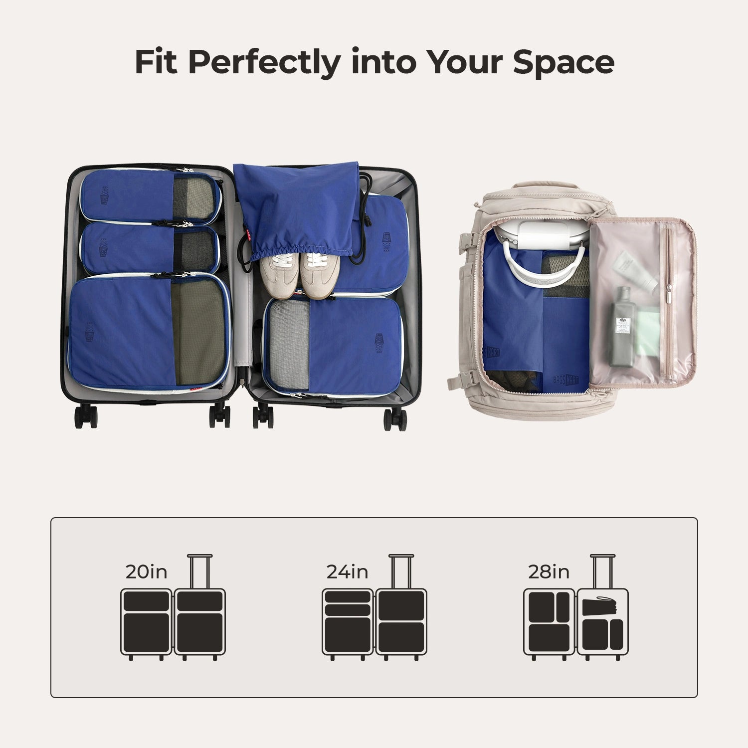 Blast Packing Cubes
