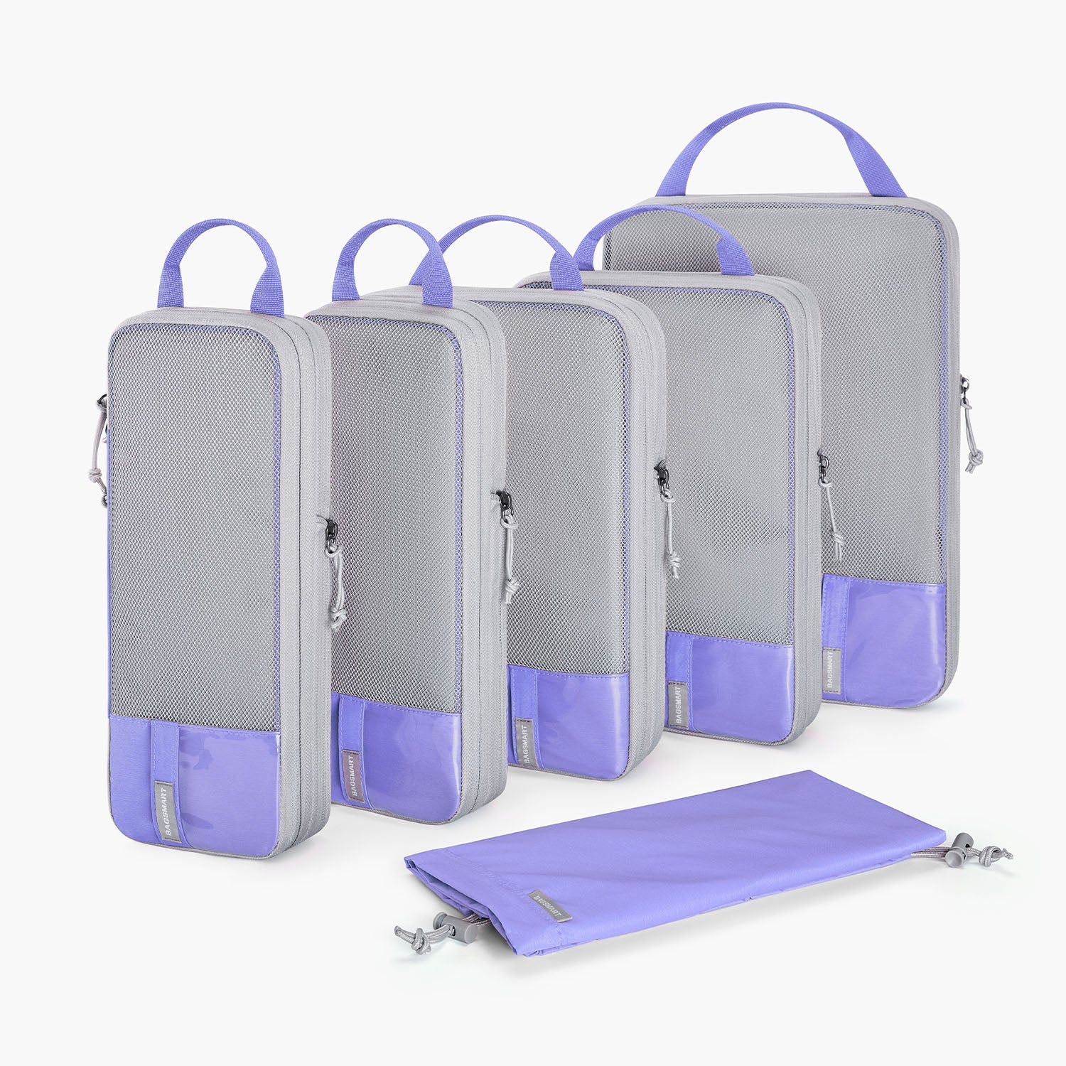 Compact travel cubes for efficient packing and organization on-the-go