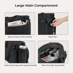 Crush_26L_Tote_Workout_large_main_compartment_water_bottle_Black