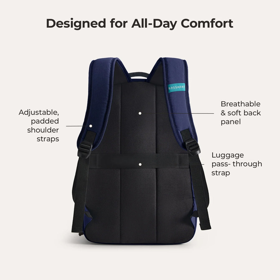 Focus 26L Upright School Laptop Backpack