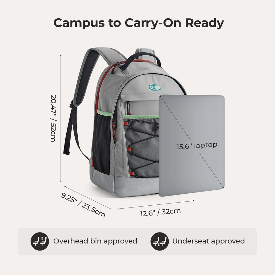 Focus 26L Upright School Laptop Backpack