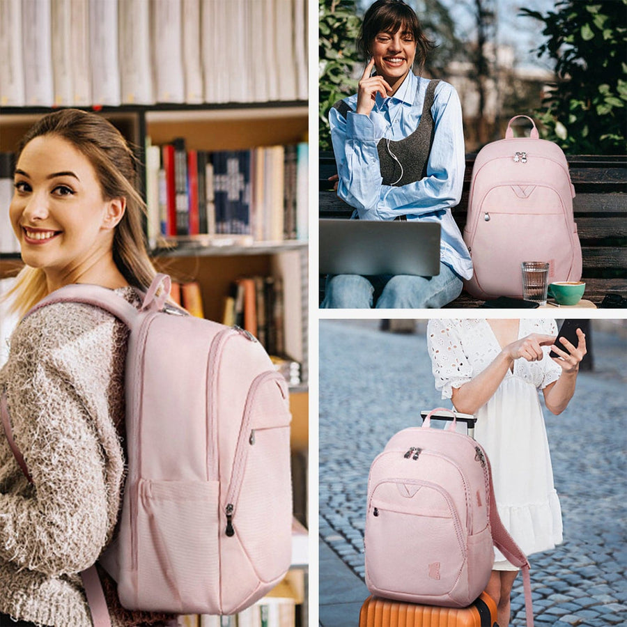 Bonchemin 15,6 Zoll Laptop-Rucksäcke 