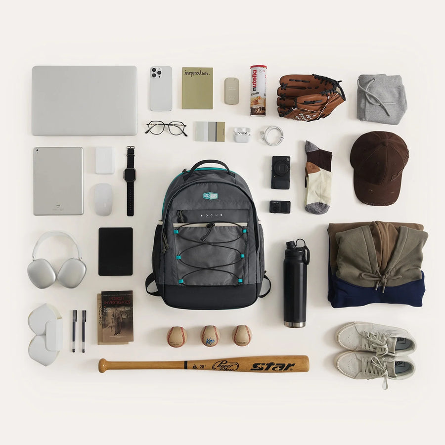 Focus 26L Upright School Laptop Backpack