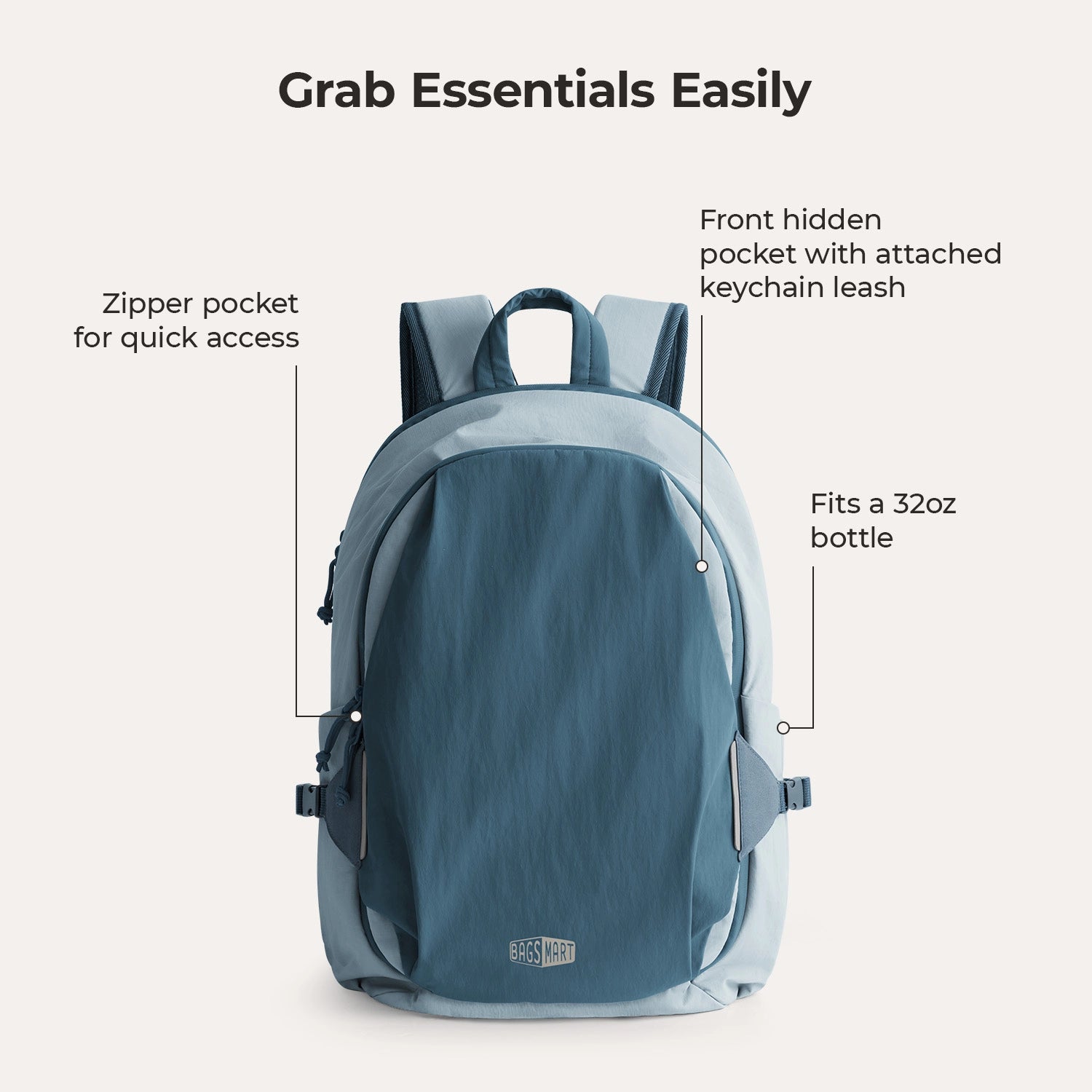 Soar 25L 180° Open Clamshell Travel Backpack Set