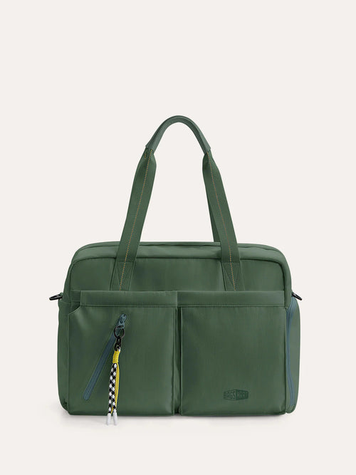 Moss 30L Travel Duffel Bag Weekender Bag for Short Trips fern green BAGSMART