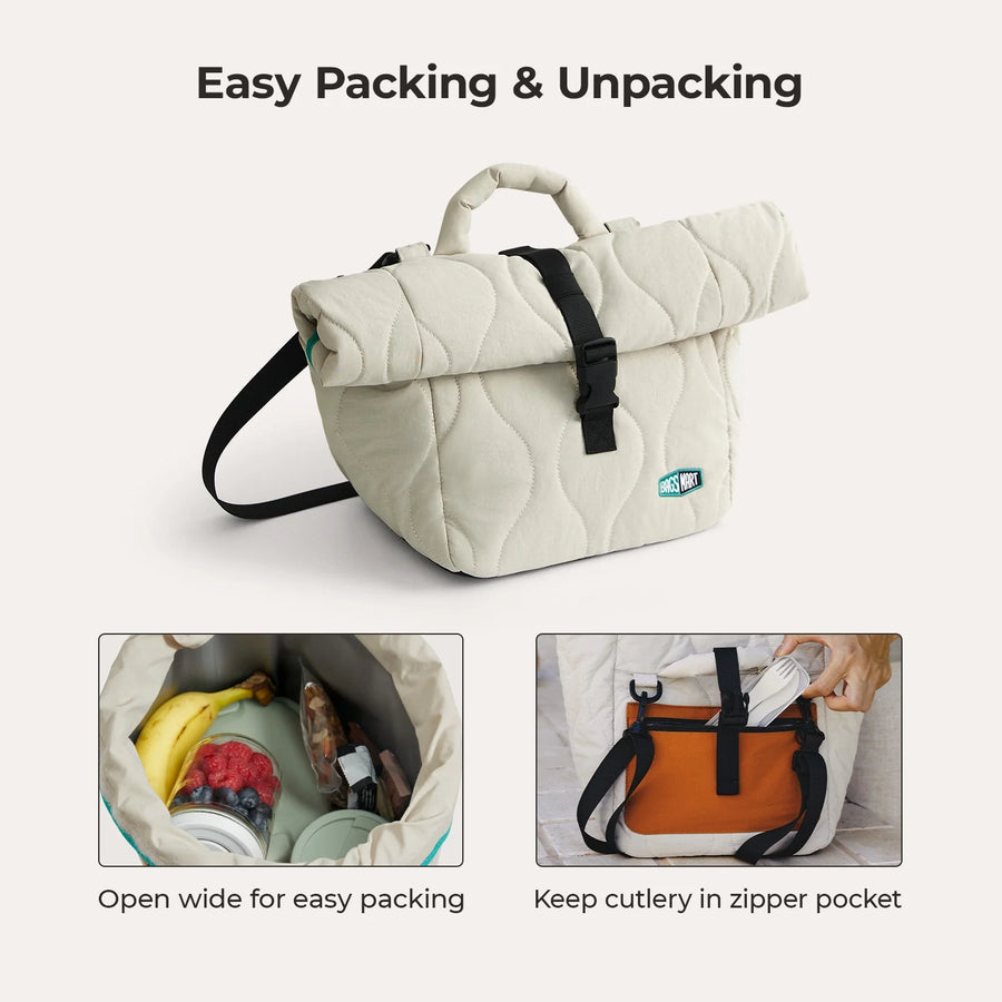 (Free Gift)Paz Roll Top Lunch Bag