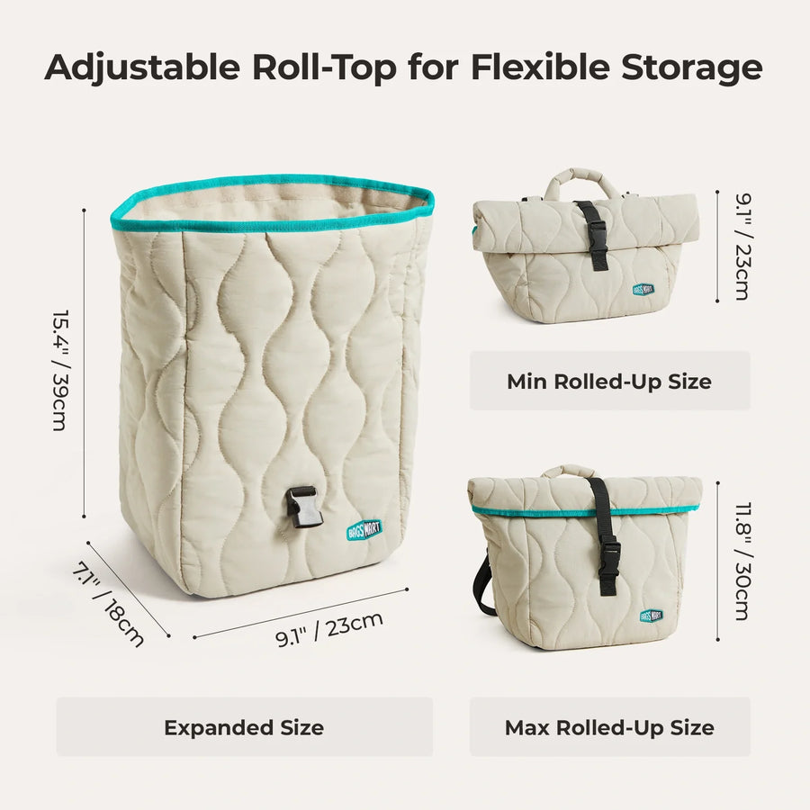 (Free Gift)Paz Roll Top Lunch Bag