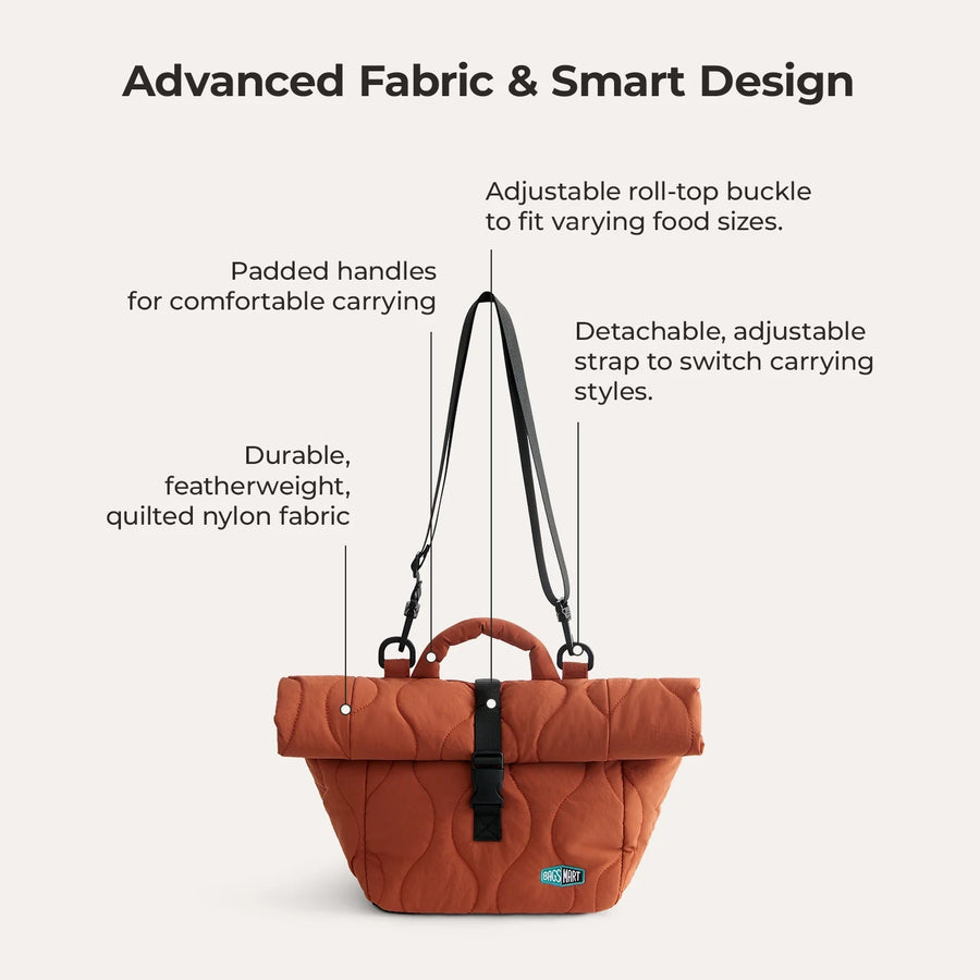 (Free Gift)Paz Roll Top Lunch Bag