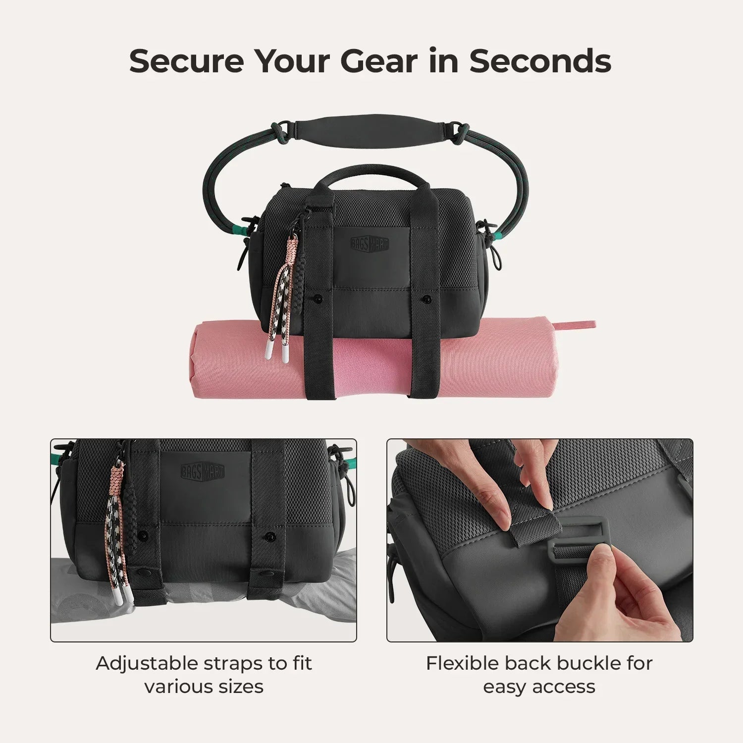 Reiki 5.5L Mini Gym Duffle Bag