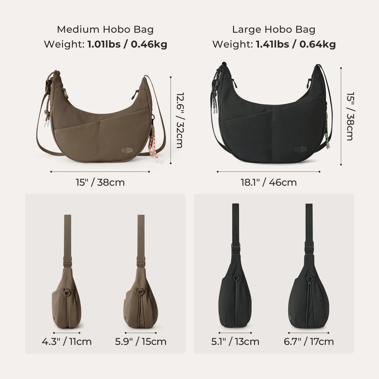 REIKI Hobo Sling Bag