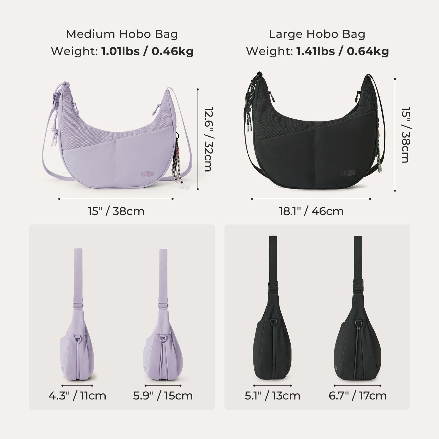 REIKI Hobo Sling Bag