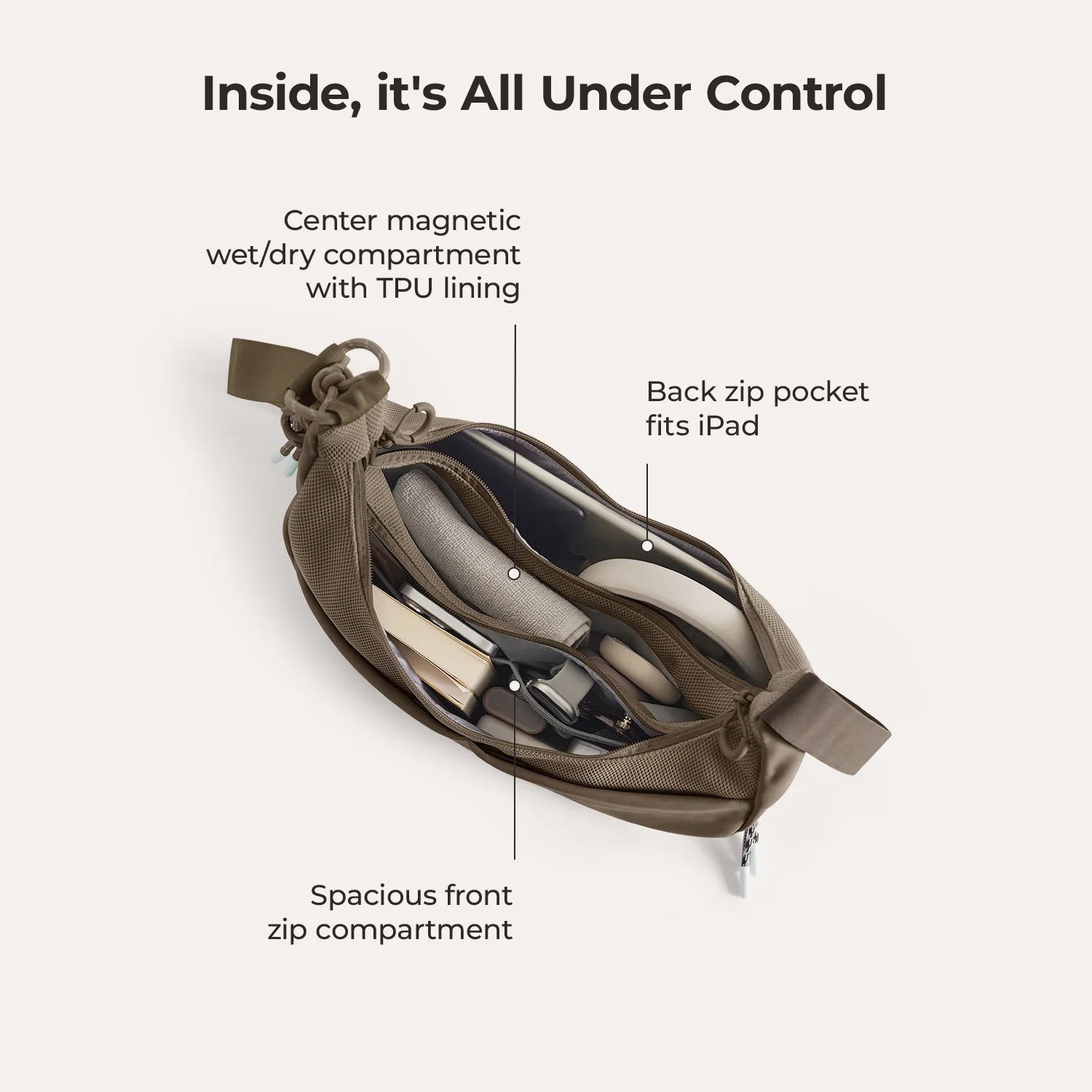 REIKI Hobo Sling Bag