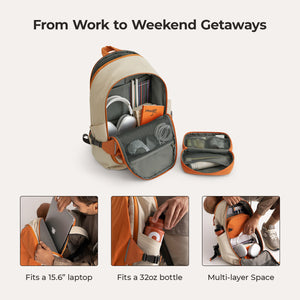 Soar_25L_Clamshell_daybag_Backpack_Set_Orange