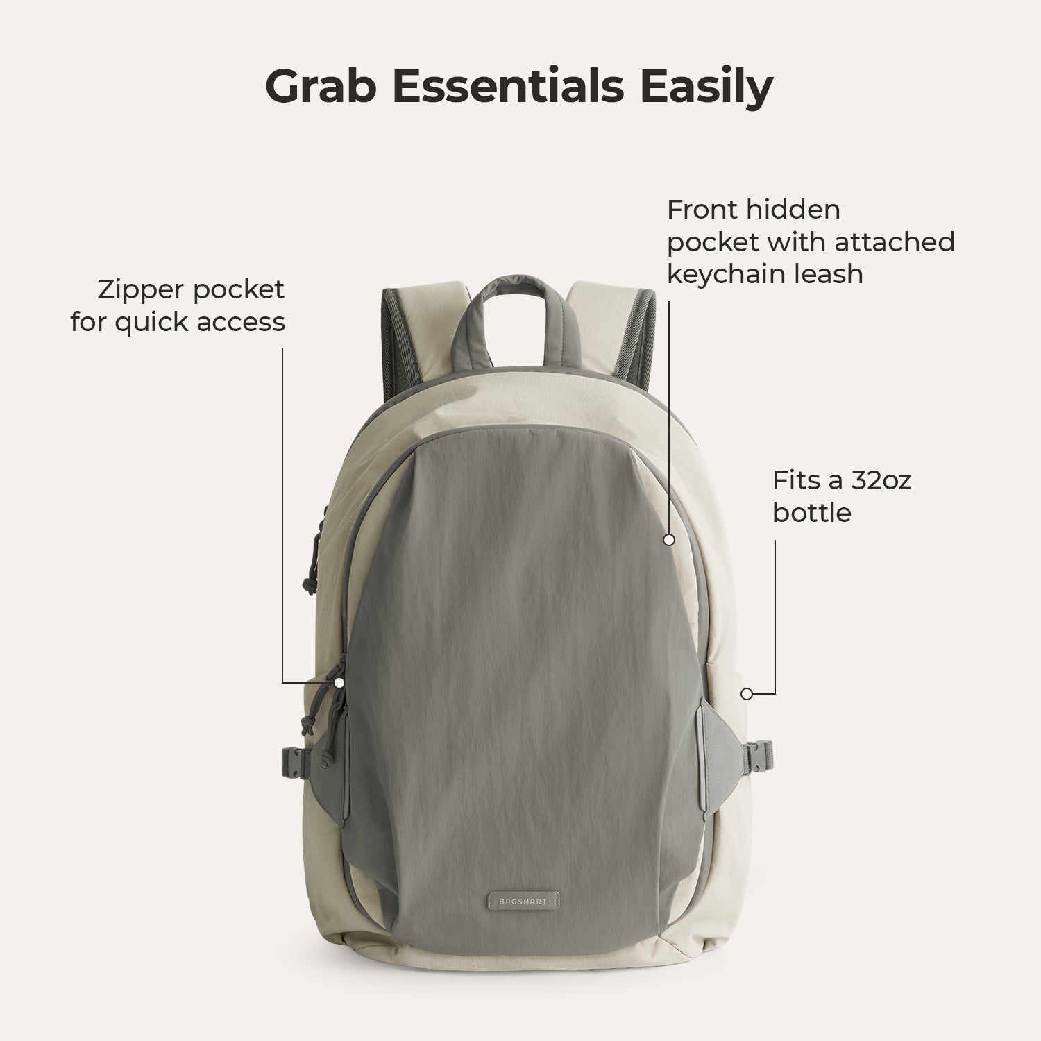 Soar_25L_Clamshell_travel_Backpack_Set_gray_featherweight  gray