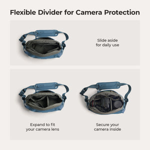 Soar 6L Camera Sling Bag with Tripod Holder