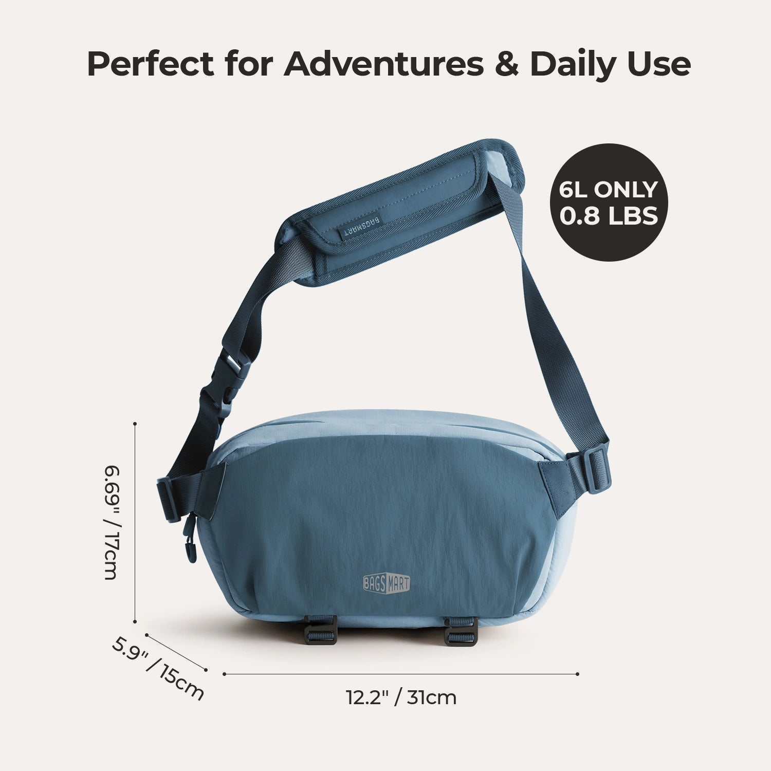 Soar 6L Camera Sling Bag with Tripod Holder